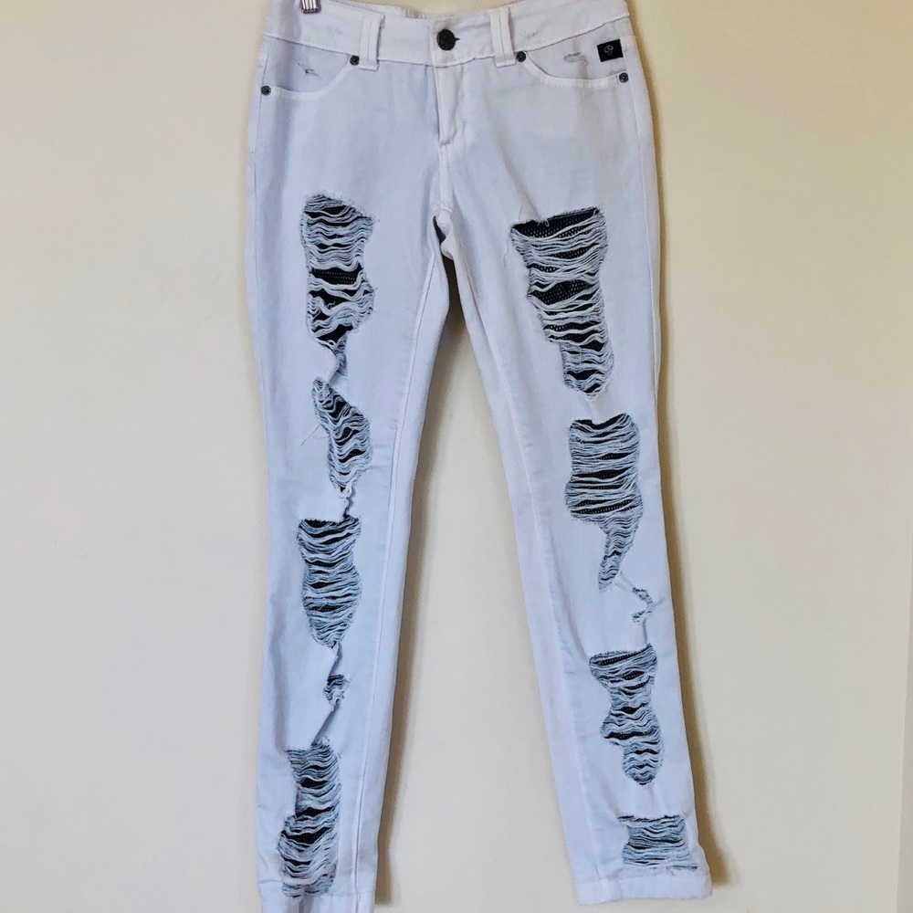 SerFontaine distressed jeans